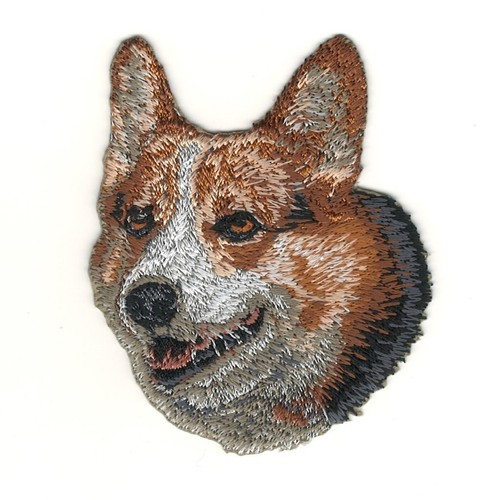 Pembroke welsh corgi dog patch - welsh,