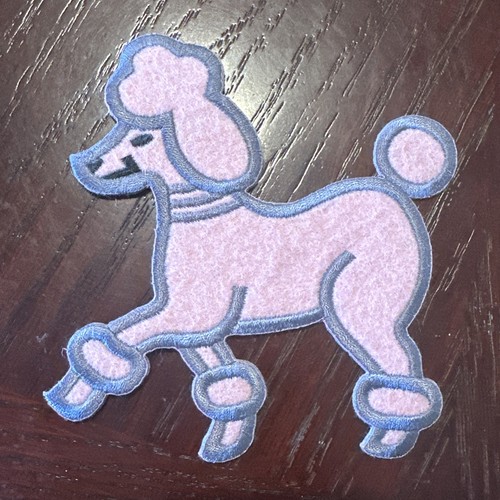 Vintage pink poodle - vintage,