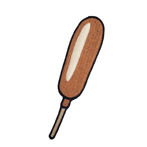 Corn dog patch - dog, and