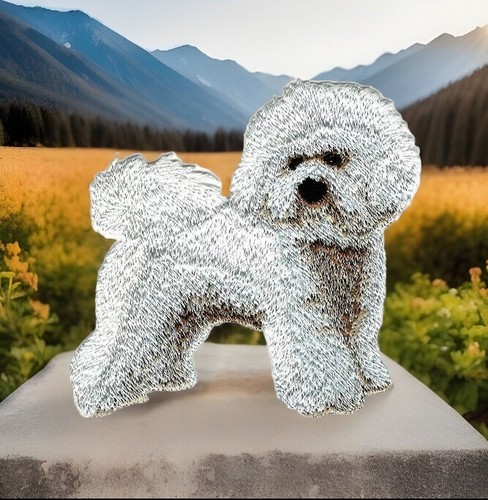 Bichon frise dog patch - frise,